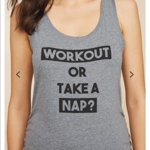 Workout or take a nap shirt